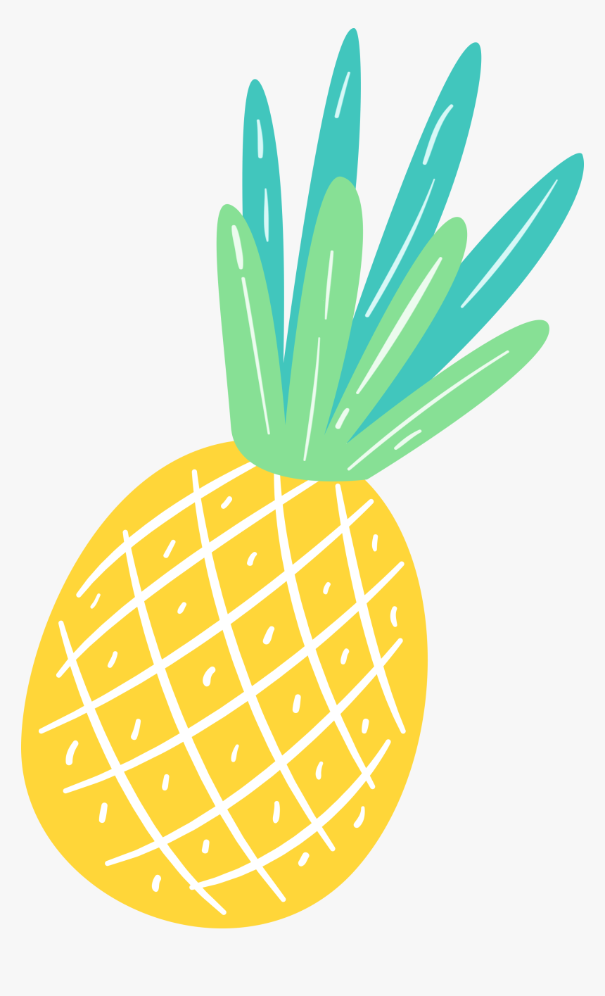 Summer Clipart Pineapple, HD Png Download, Free Download