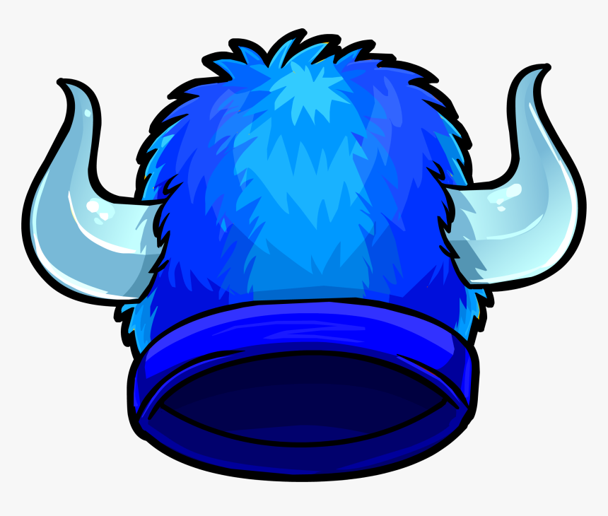 Club Penguin Blue Viking Helmet - Vikings, HD Png Download, Free Download