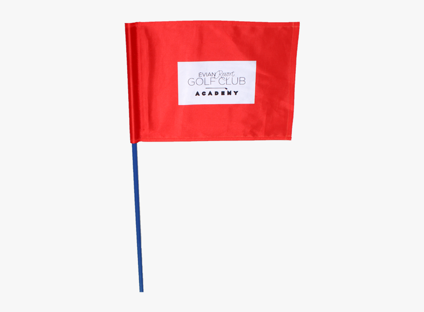 Golf Flag Evian Red - Flag, HD Png Download, Free Download