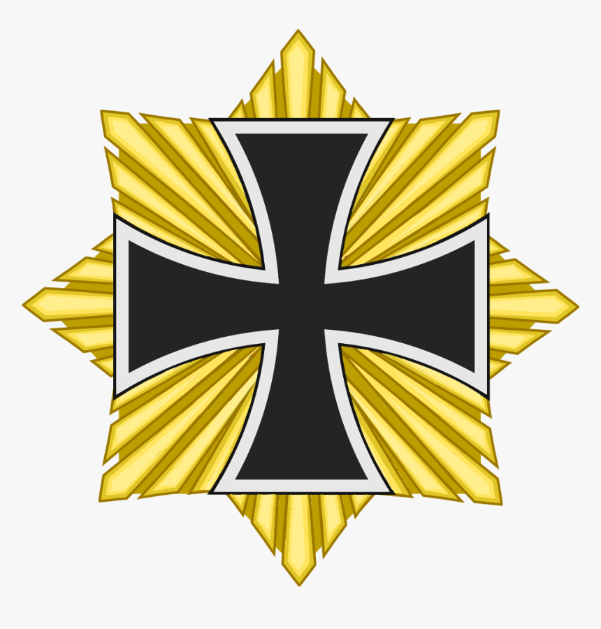 Star Of The Grand Cross Of The Iron Cross - Alternate Flag Of Germany, HD Png Download, Free Download