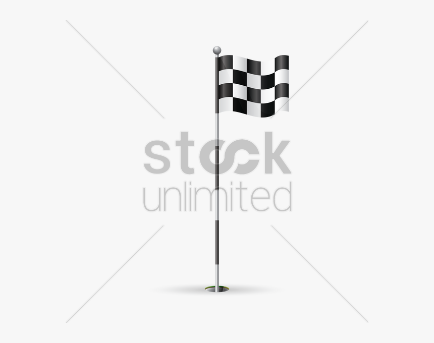 Serbia Flag Clipart Golf , Png Download - Walking Cane Black And White Clipart, Transparent Png, Free Download