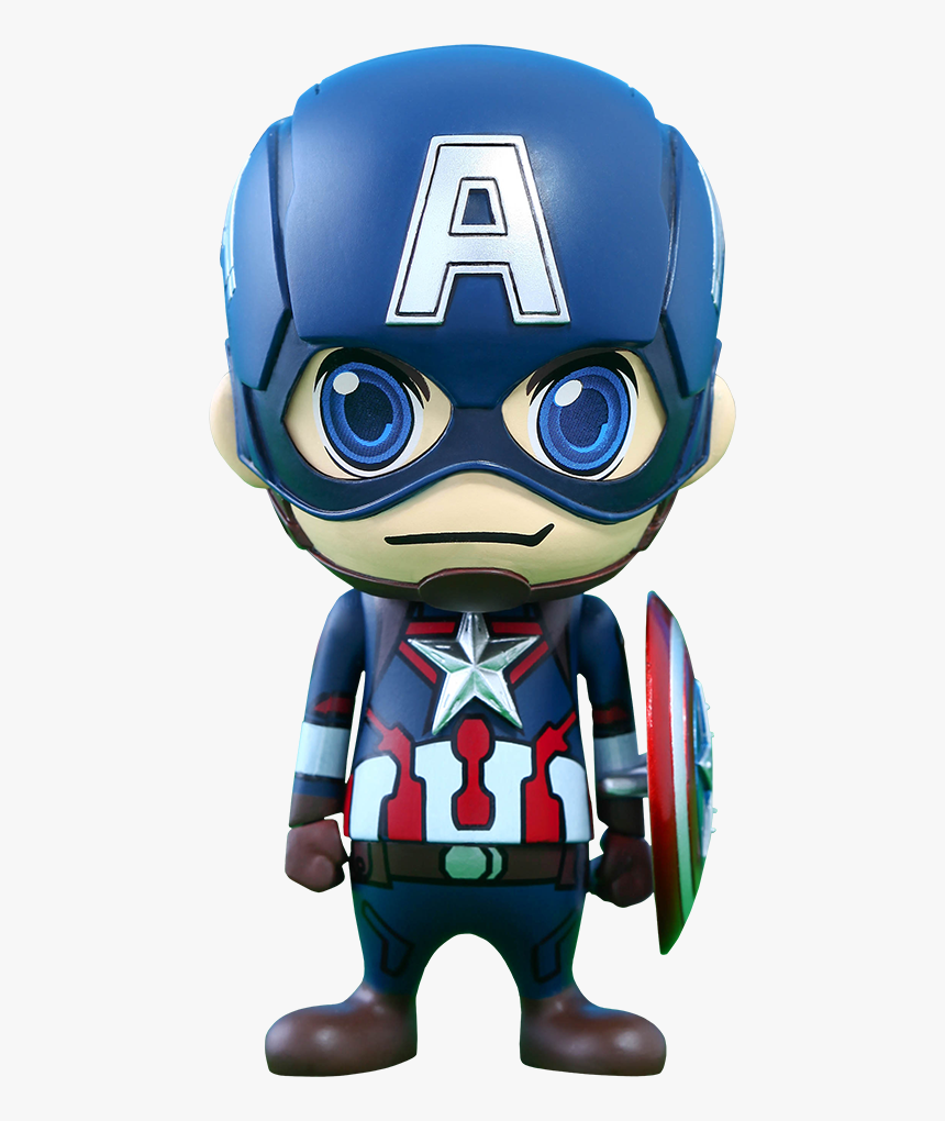 And America Hulk Baby Iron Ultron The Clipart - Hot Toys Cosbaby Captain America, HD Png Download, Free Download