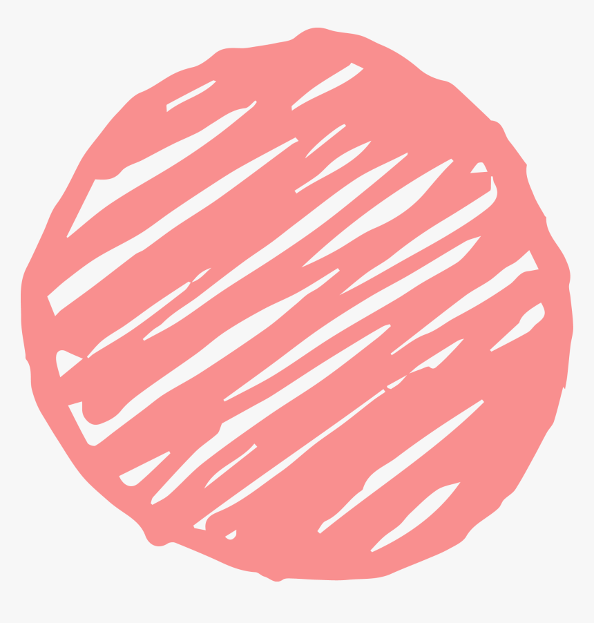 Transparent Cotton Balls Clipart - Leave Watercolor Pink Circle, HD Png Download, Free Download