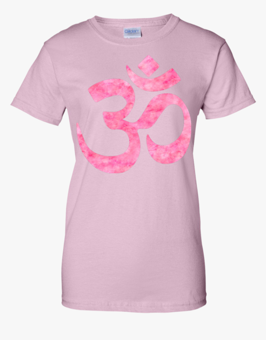 Pink Watercolor Om Symbol T Shirt & Hoodie - Pink Sorority T Shirts, HD Png Download, Free Download