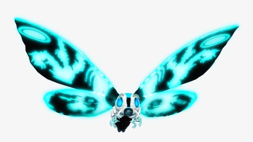 Glowing Mothra , Png Download - Godzilla King Of The Monsters Mothra Transparent, Png Download, Free Download