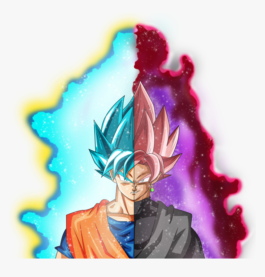 Dragon Ball Super - Goku Blue Goku Black, HD Png Download, Free Download