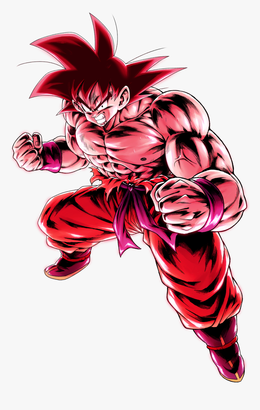 Dbfz Goku Portrait - Goku Saiyan Saga Kaioken, HD Png Download, Free Download