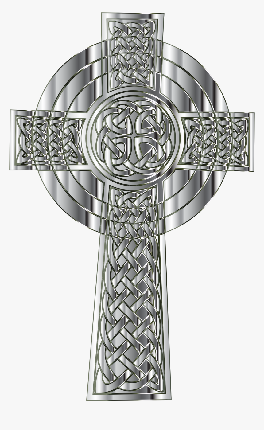 Chrome Celtic Cross Clip Arts - Celtic Cross Transparent Png, Png Download, Free Download