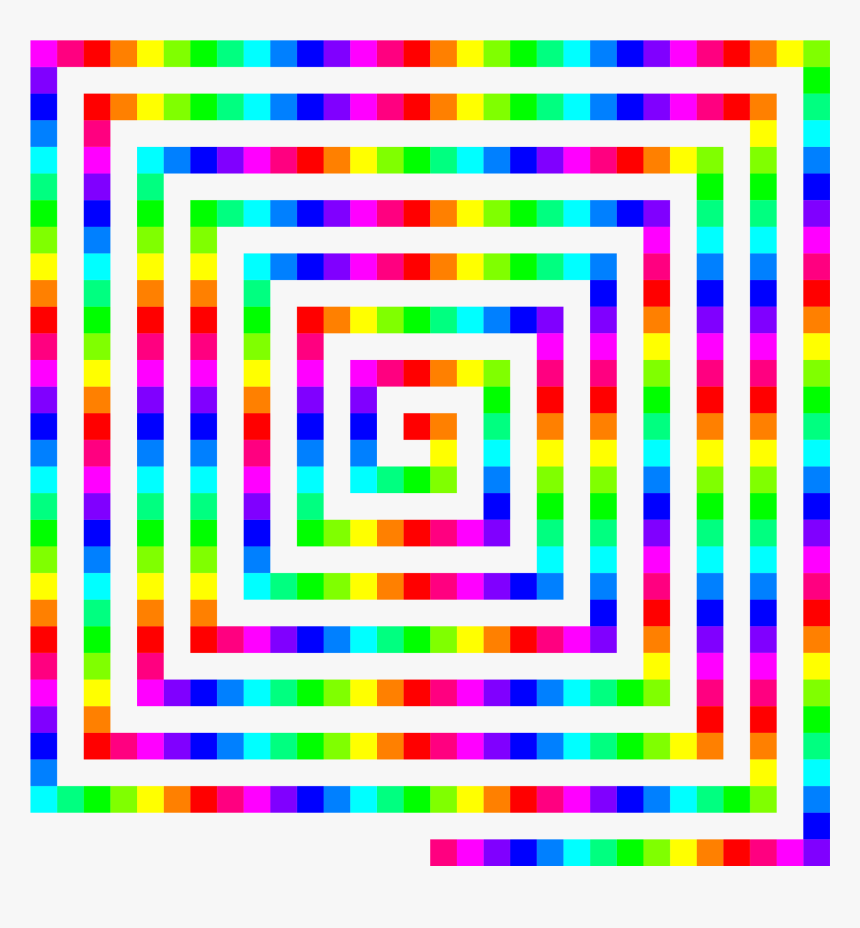 Lularoe Logo Vector Free Download Clipart , Png Download - Color Squares In Spiral, Transparent Png, Free Download