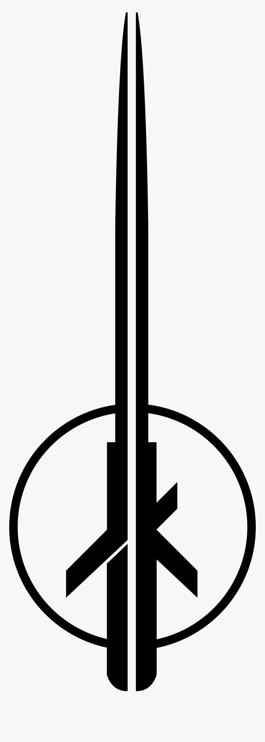 Transparent Lightsaber Clip Art - Star Wars Jedi Knight Logo, HD Png Download, Free Download