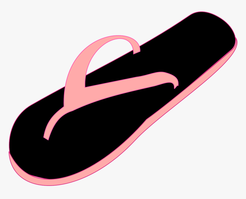 One Flip Flop Clipart, HD Png Download, Free Download