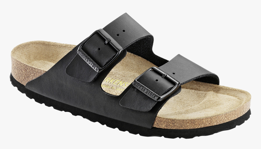 Sandal Png File - Birkenstock Arizona Soft Black, Transparent Png, Free Download