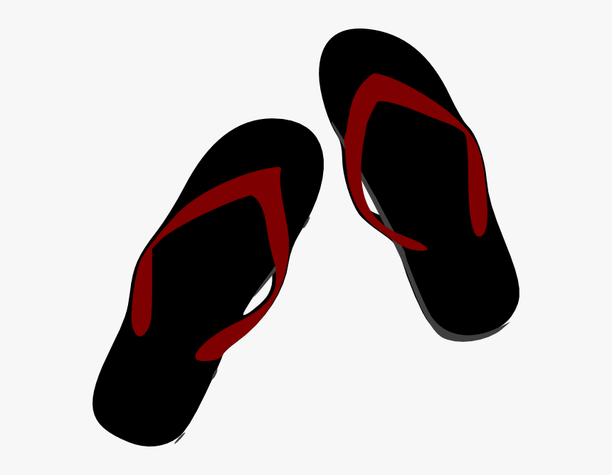 Flip Flops Png Transparent Image - Clipart Sandals Png, Png Download, Free Download