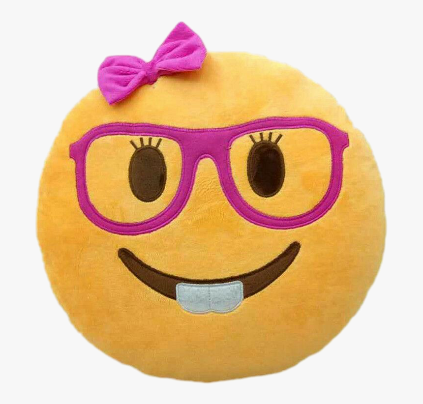 #emoji #smiley #laugh #face #lol #cute #funny #inlove - Nerd Emoji, HD Png Download, Free Download