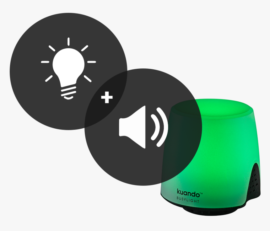 Green Omega Busylight With Ringer And Alert - Circle, HD Png Download, Free Download