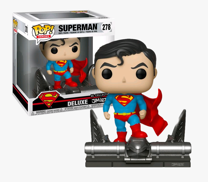 Funko Pop Jim Lee Superman, HD Png Download, Free Download