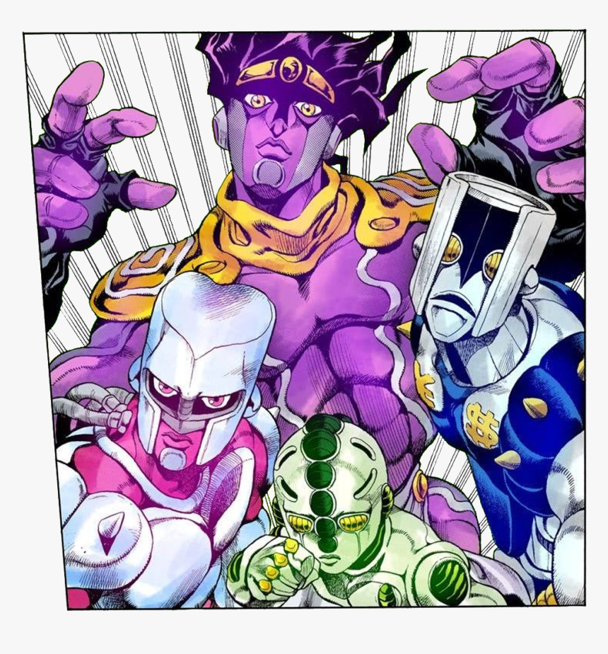 Star Platinum And Crazy Diamond, HD Png Download, Free Download