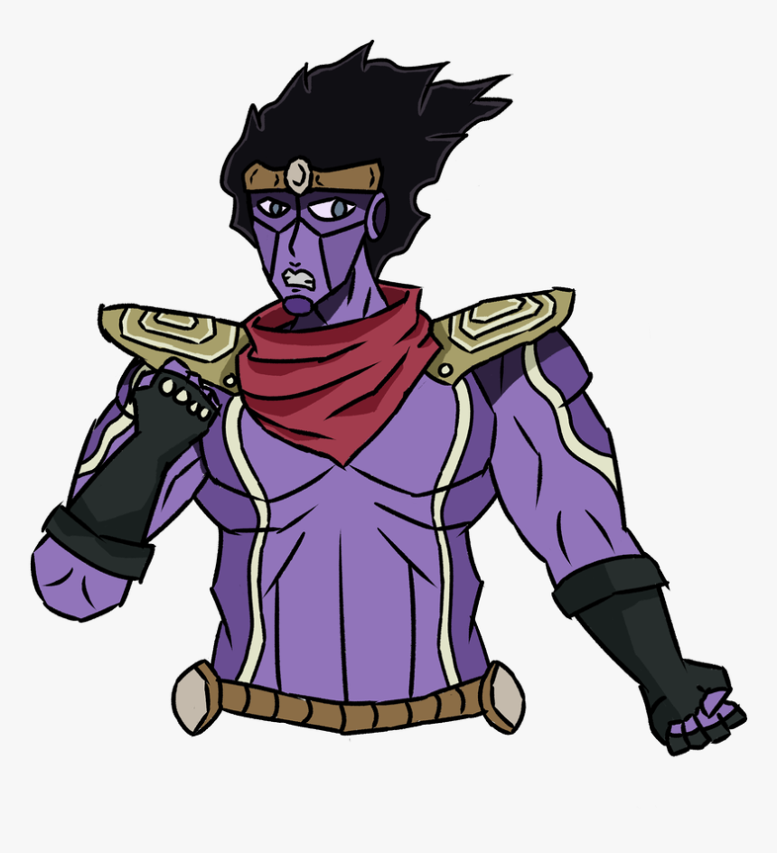 Star Platinum - Cartoon, HD Png Download, Free Download