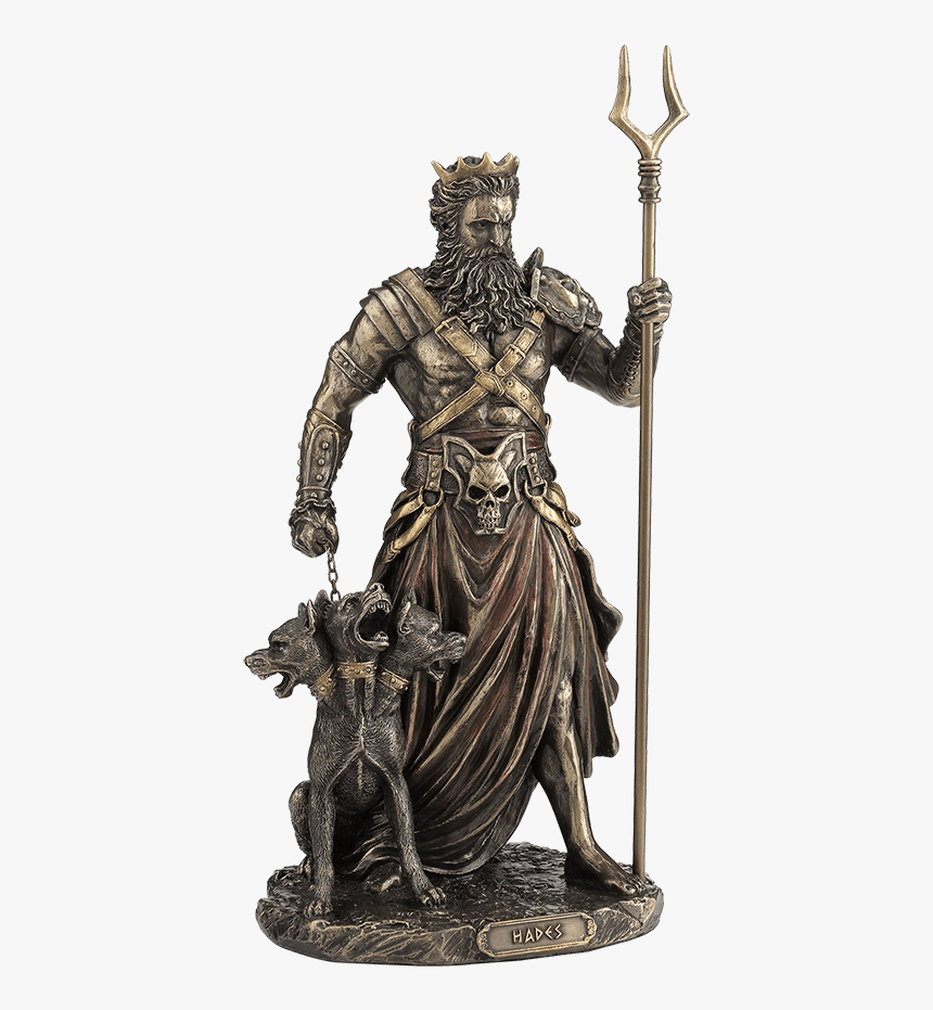 Bronze Hades Statue - Greek God Hades Statue, HD Png Download, Free Download