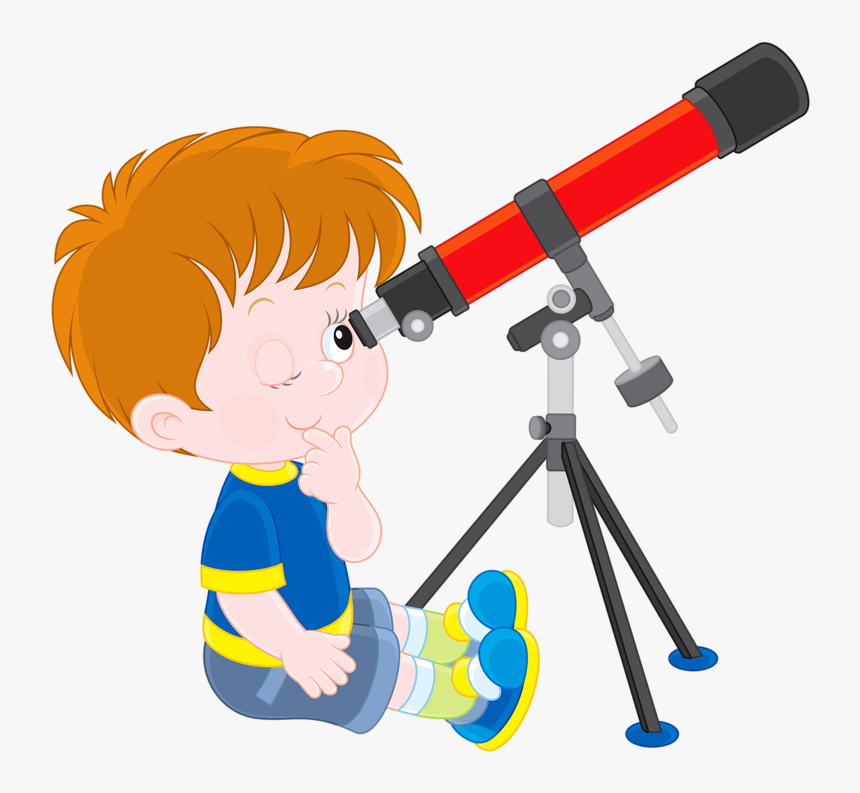 Png Clip Art - Little Astronomer, Transparent Png, Free Download