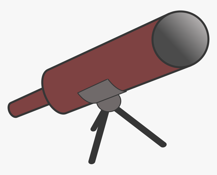 Free To Use & Public Domain Telescope Clip Art - Telescope Cartoon Transparent, HD Png Download, Free Download