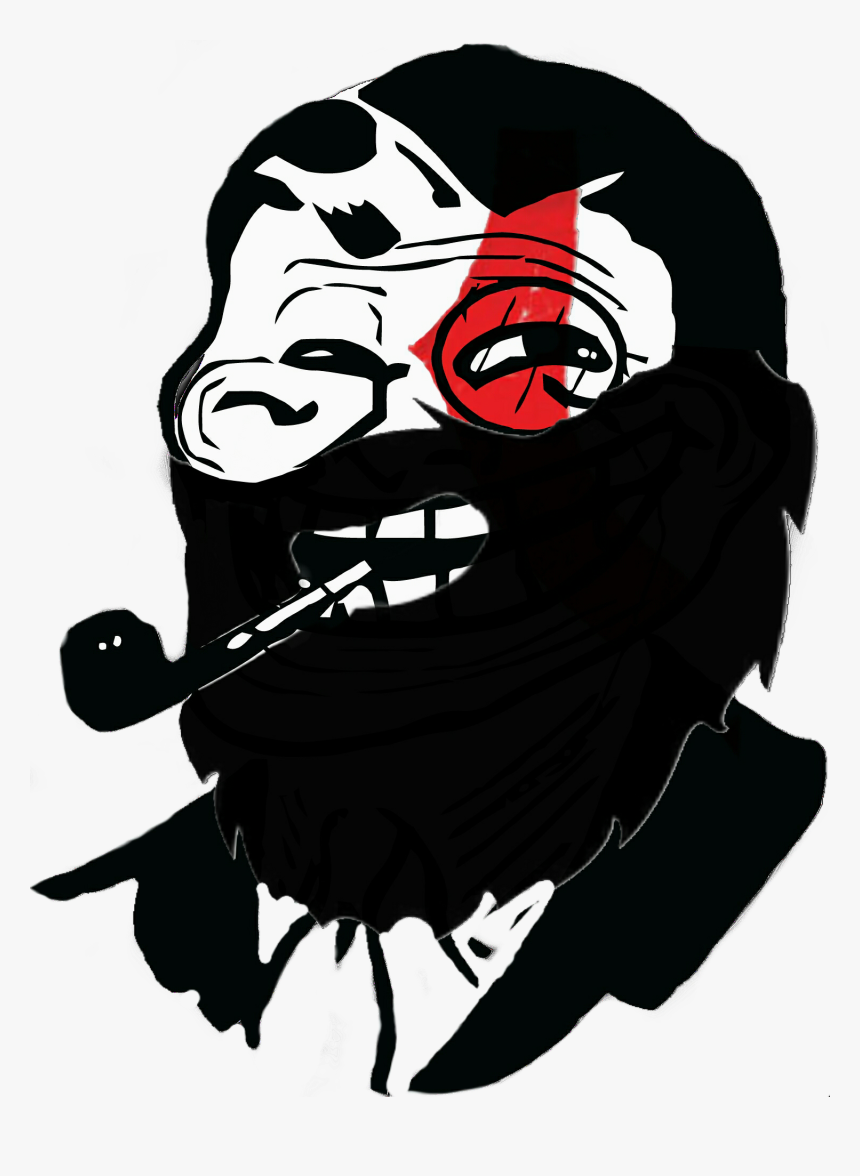 Transparent Kratos Png - Troll Face, Png Download, Free Download