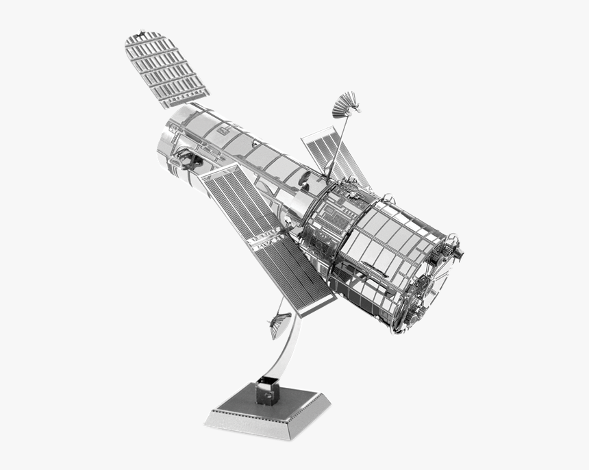 Picture Of Hubble Telescope - Metal Earth Models Hubble, HD Png Download, Free Download