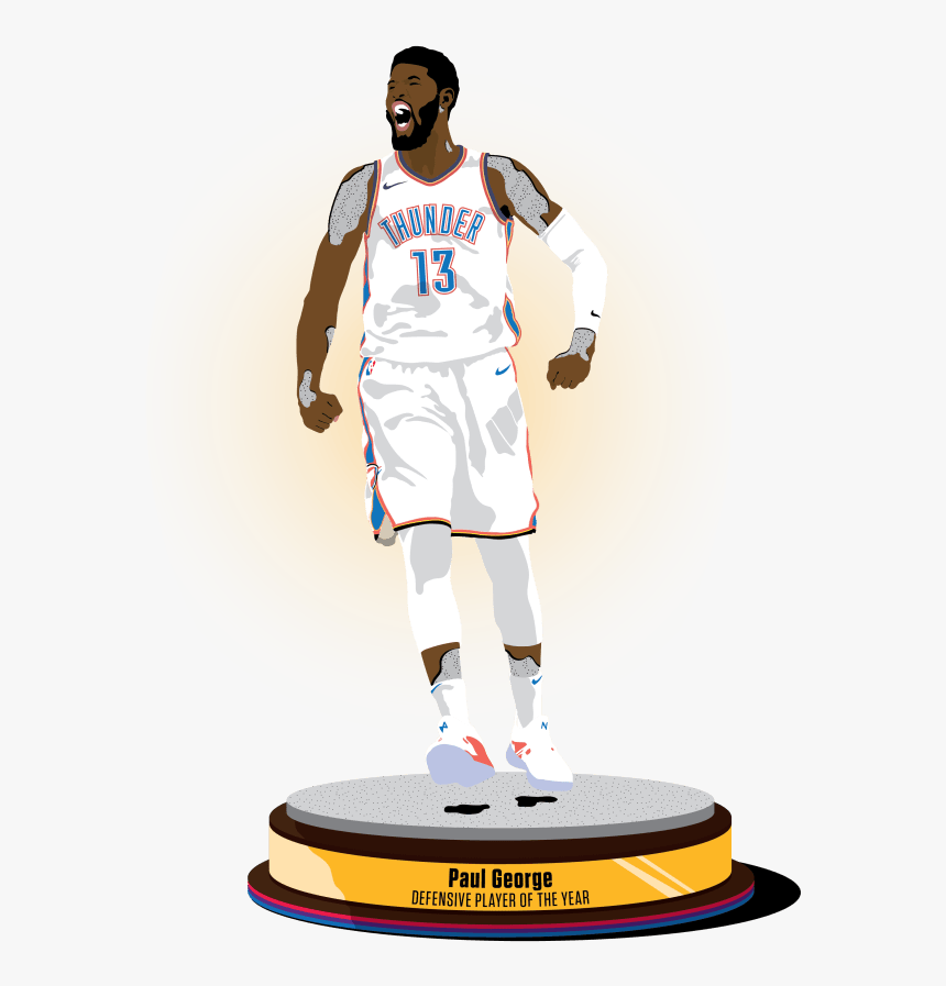 Paul George Png - Paul George Figure, Transparent Png, Free Download