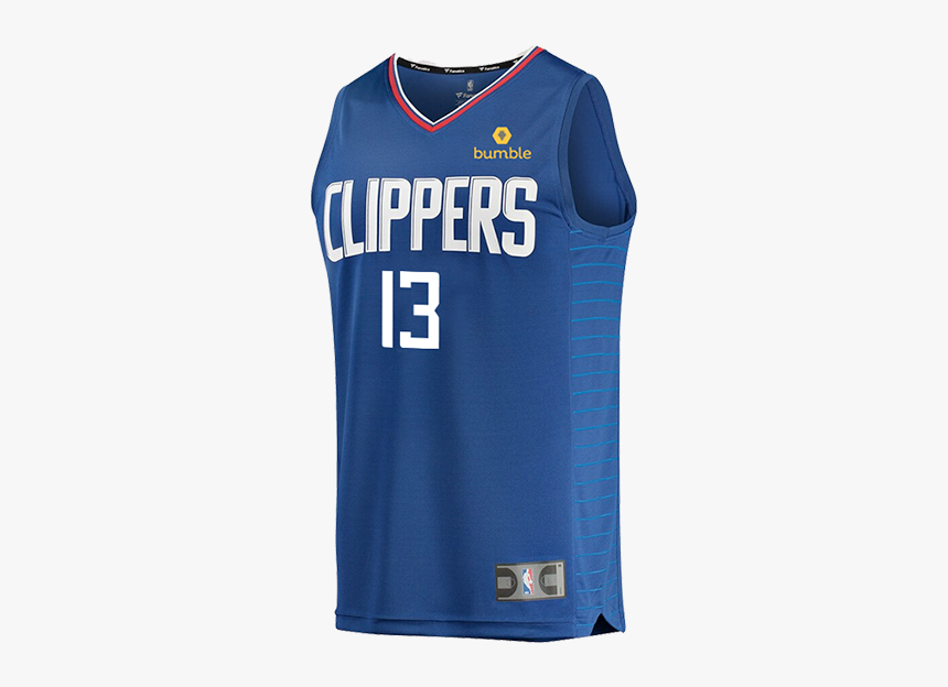 Paul George Clippers Jersey, HD Png Download, Free Download