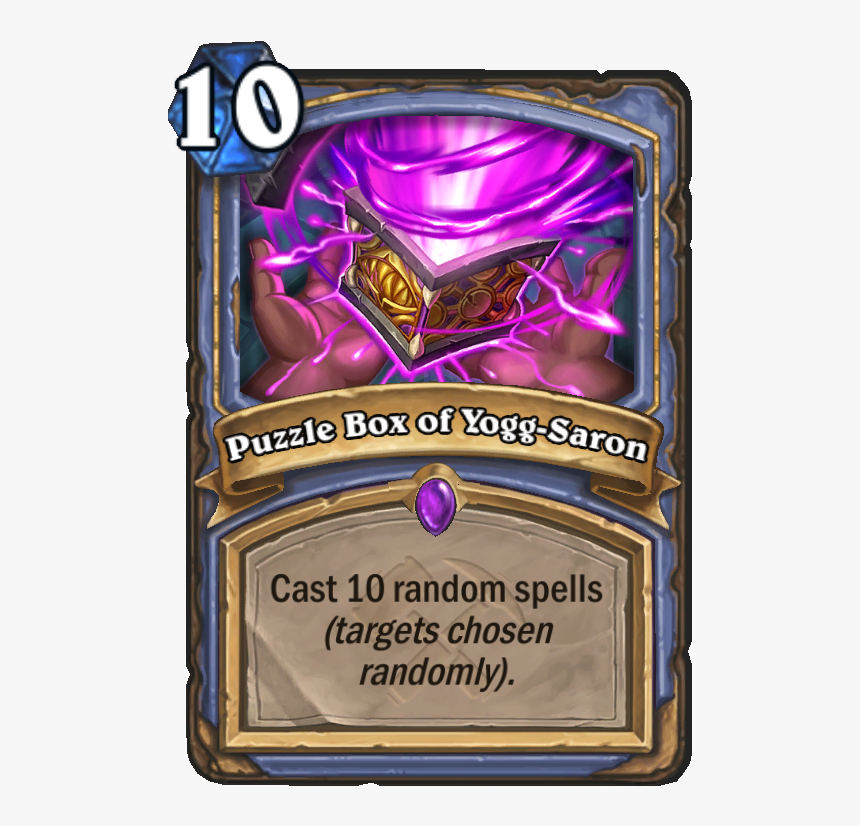 Hearthstone Saviors Of Uldum - Puzzle Box Of Yogg Saron Hearthstone, HD Png Download, Free Download