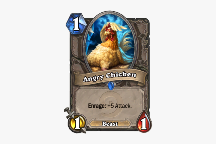 Angry Chicken Hearthstone, HD Png Download, Free Download