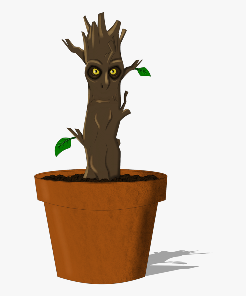 Spider-man Groot Punisher Plant Flowerpot - Groot Transparent Gifs, HD Png Download, Free Download