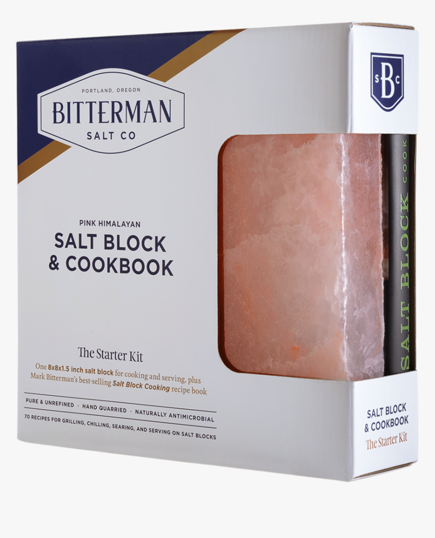 Himalayan Salt Block And Cookbook, HD Png Download, Free Download