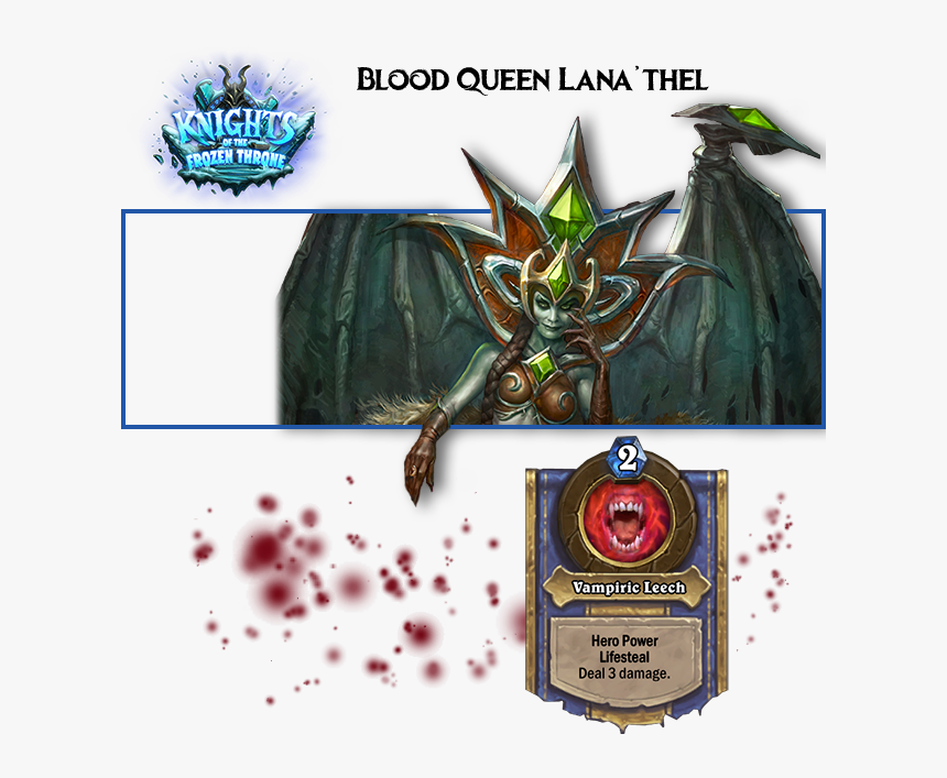 Blood Queen Lana"thel - Королева Лана Тель, HD Png Download, Free Download