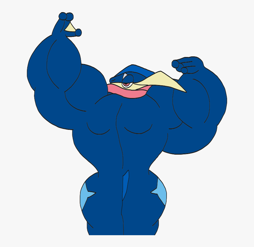 Thumbnail For Version As Of - Muscle Greninja, HD Png Download, Free Download