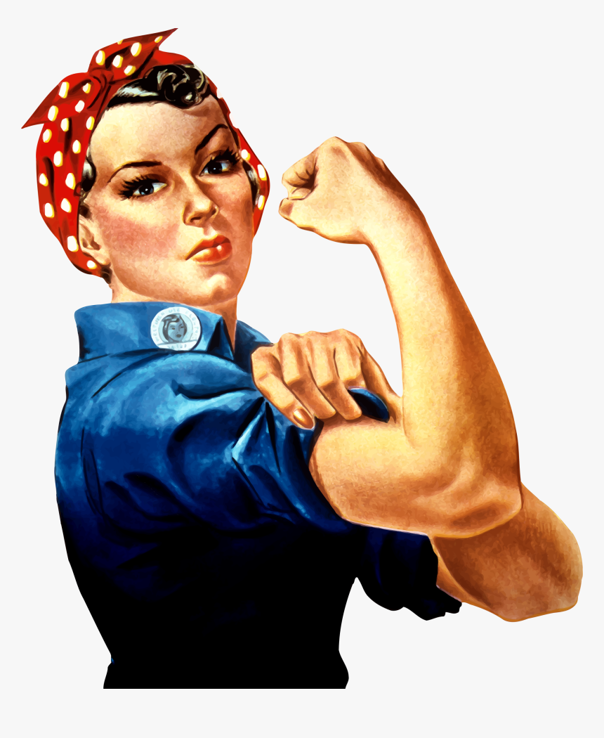 Rosie Riveter Clip Arts - Rosie The Riveter Png, Transparent Png - ki...