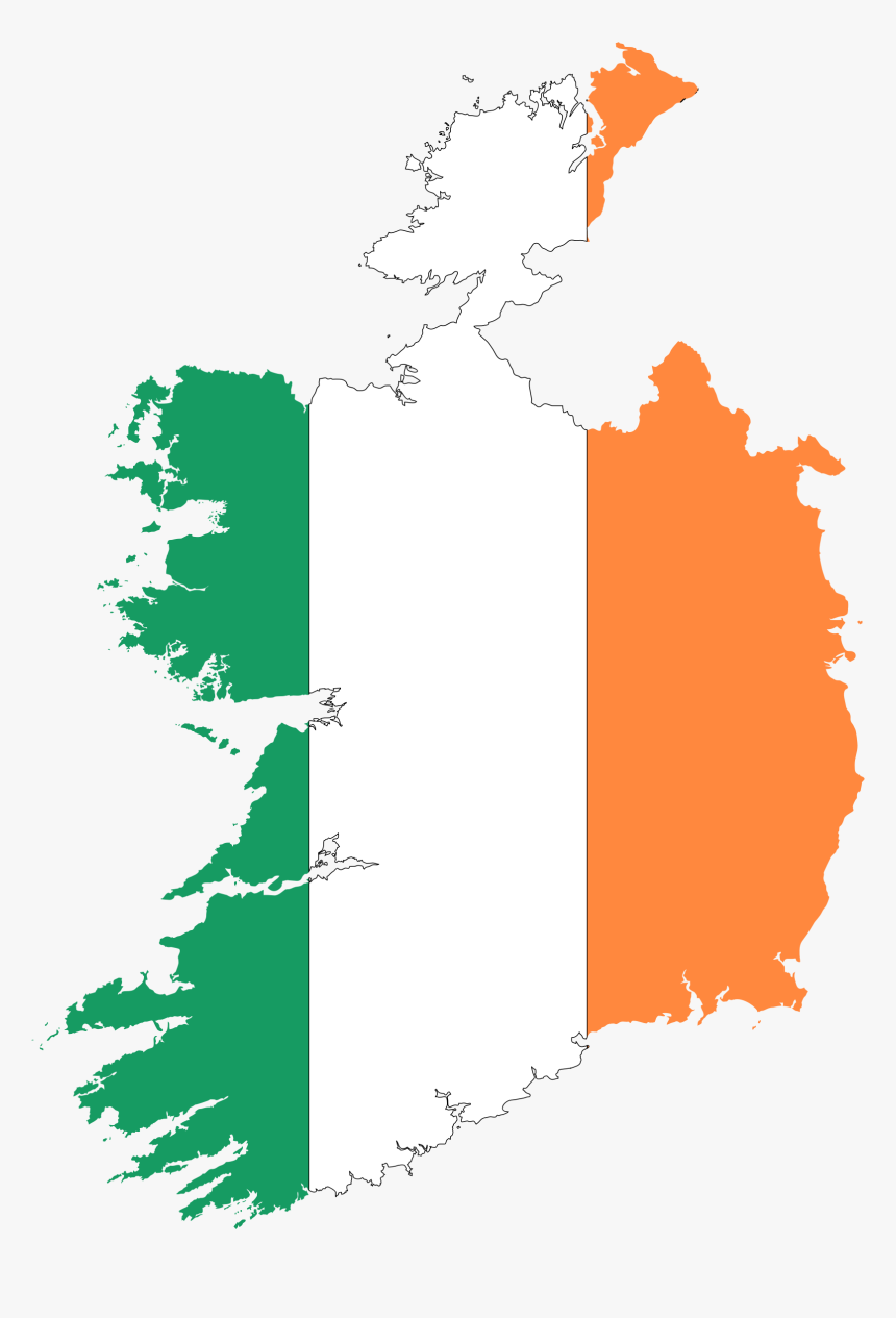 Ireland Flag With Coat Of Arms, HD Png Download, Free Download