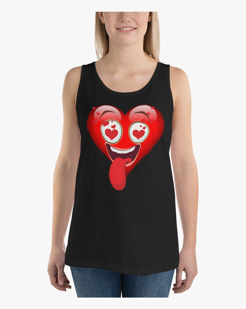 Transparent Love Emoji Png - Sleeveless Shirt, Png Download, Free Download