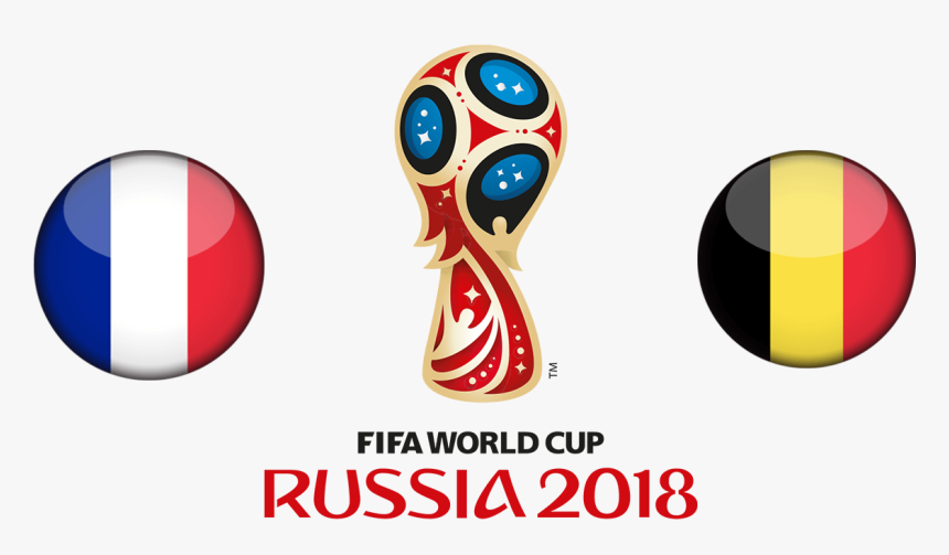 Fifa World Cup 2018 Semi-finals France Vs Belgium Png - World Cup 2018 Advertising, Transparent Png, Free Download