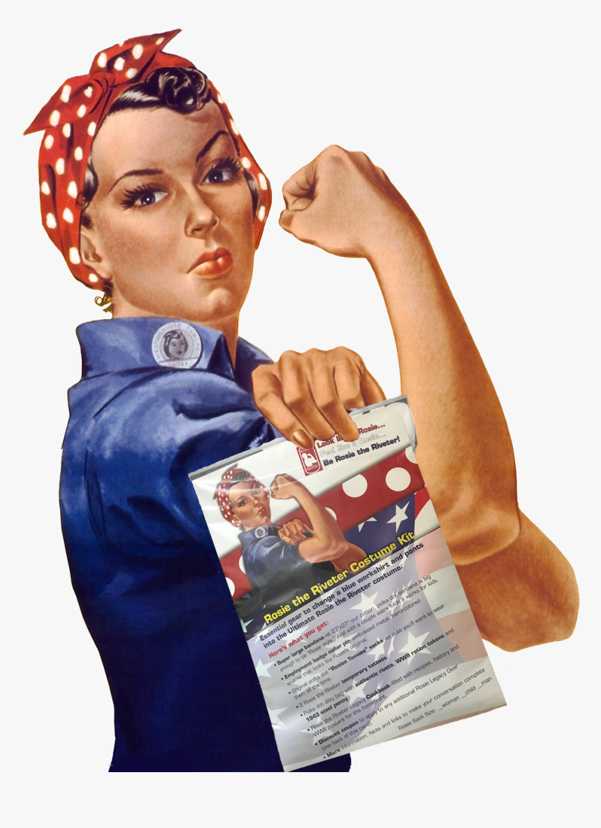 Rosie The Riveter Costume, HD Png Download, Free Download