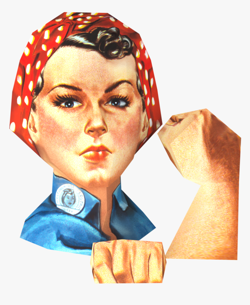 Rosie The Riveter - Rosie The Riveter Transparent, HD Png Download, Free Download