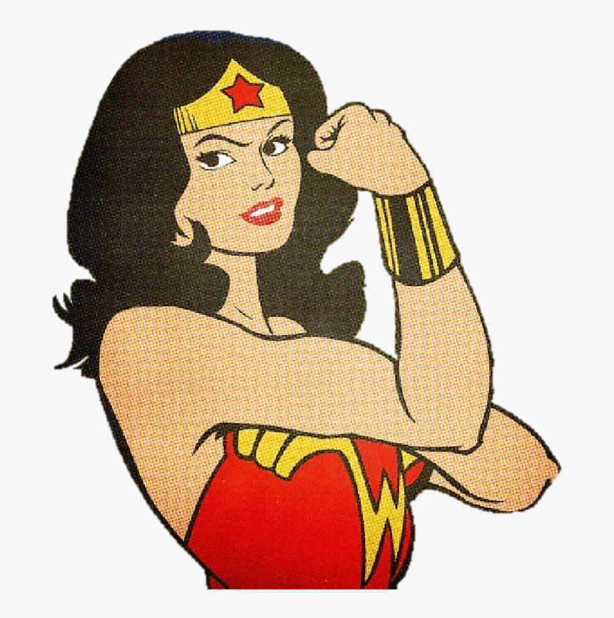 Clip Art Wonder Woman We Can - Wonder Woman As Rosie The Riveter, HD Png Download, Free Download