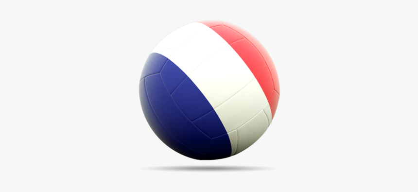 Volleyball Flag Icon Of France - Volleyball, HD Png Download, Free Download