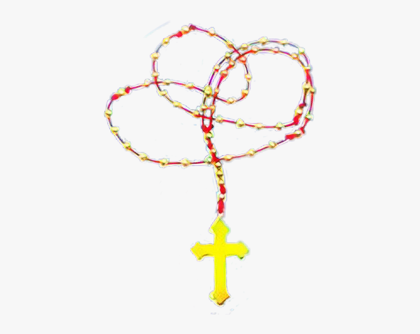 #cross #rosary - Cross Collar Png, Transparent Png, Free Download