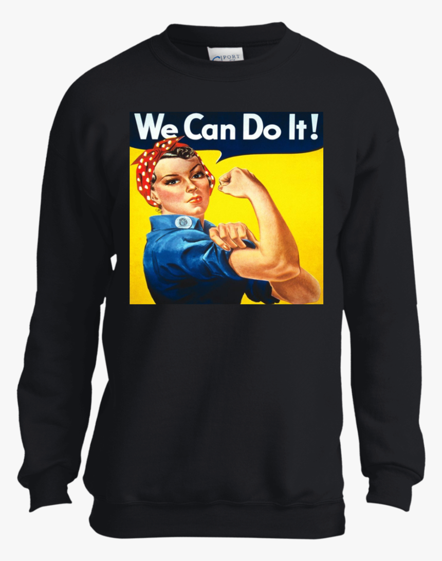 Women"s Rosie The Riveter We Can Do It Retro Ww2 Youth - Got Music Theory T Shirt, HD Png Download, Free Download