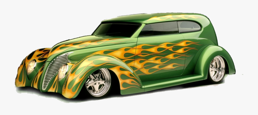 Hot Rod Car Clipart Transparent Png - Low Rider Car Png, Png Download, Free Download