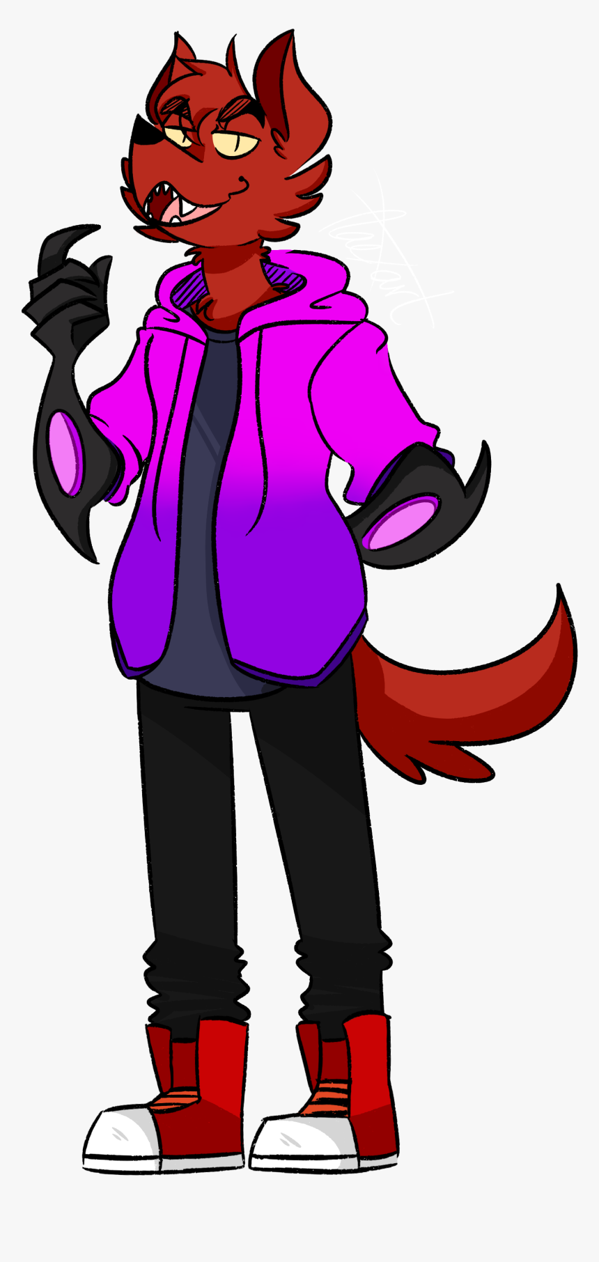 Fan Artpyro Liked This On Twitter I"m Going To Cry - Pyrocynical Drawing Full Body, HD Png Download, Free Download