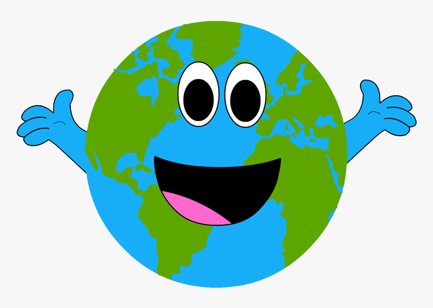 28 Collection Of Earth Clipart For Kids Png - Happy Earth Clipart, Transparent Png, Free Download