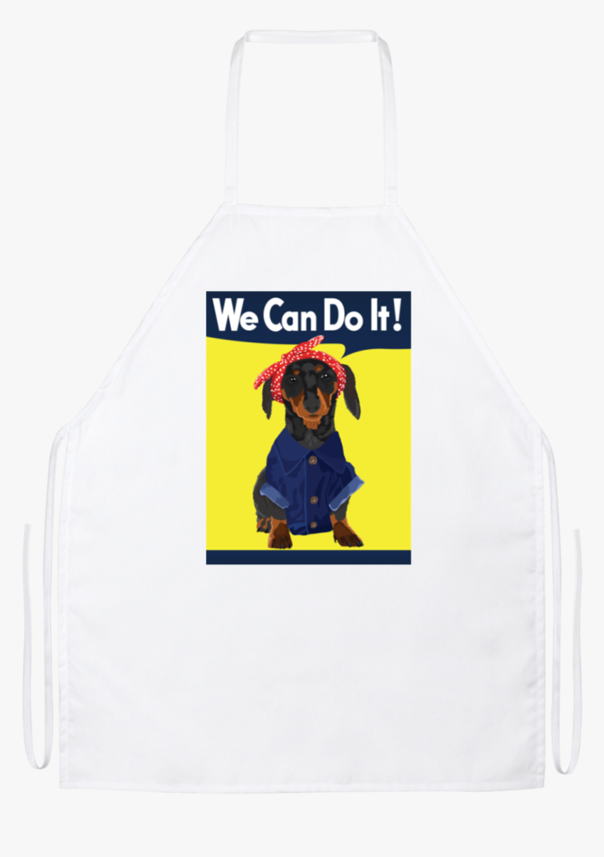 Dachshund Rosie The Riveter Apron"
 Class= - Rosie The Riveter, HD Png Download, Free Download