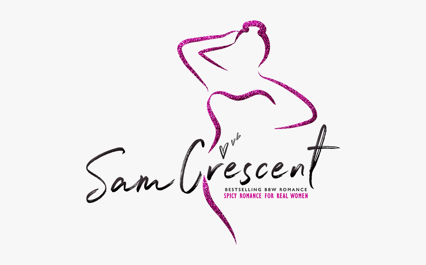 Sam Crescent Branding Logo Pink Small Wide - Calligraphy, HD Png Download, Free Download